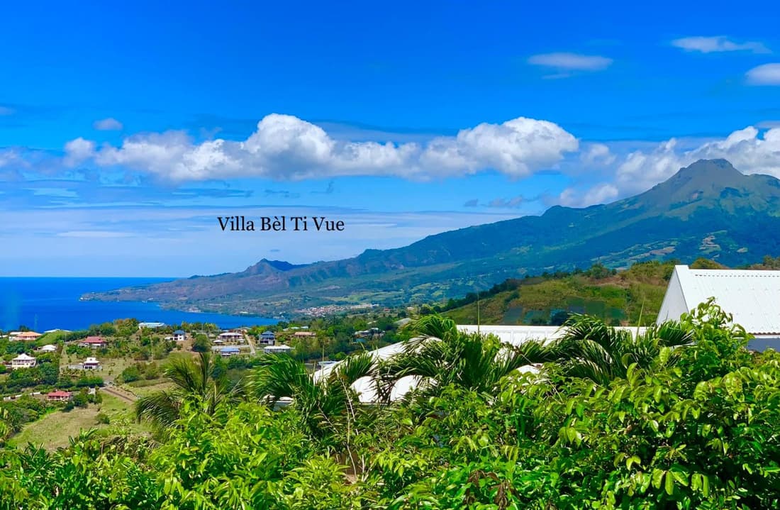 Villa Bèl Ti Vue Piscine Vue Mer et Montagne Pelée