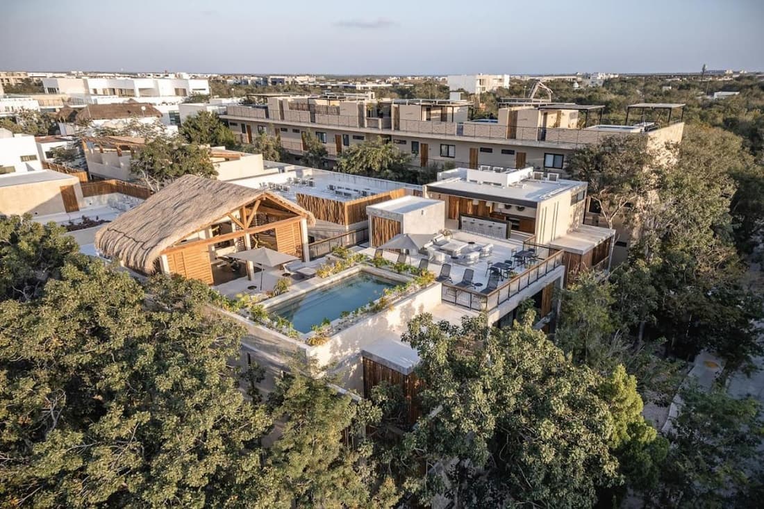 Premium Apartment in Tulum 2 Bedrooms Roof Top Pool - Aldea Zama