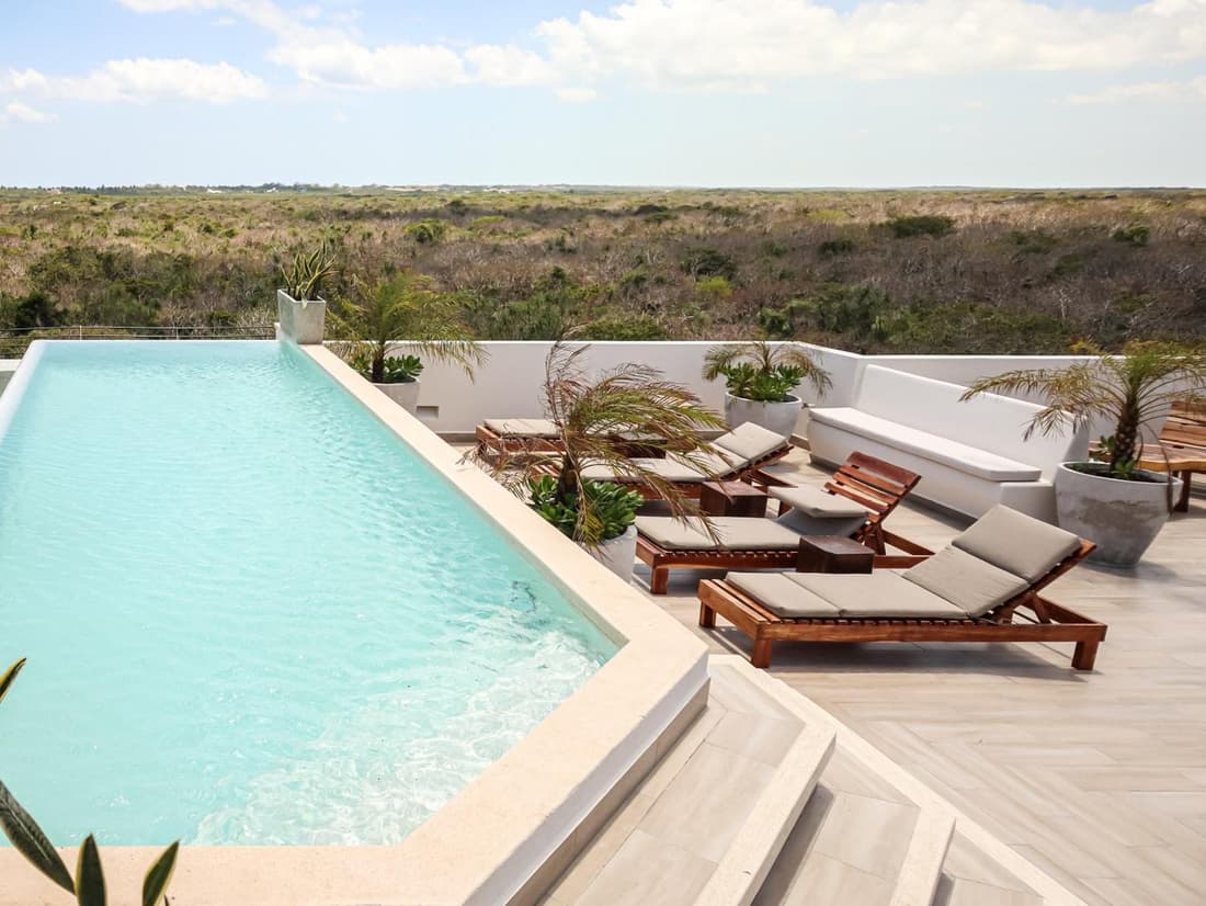 Botánic Departamento Doble en Tulum con Alberca, AC, Amenidades, Cerca de la Playa