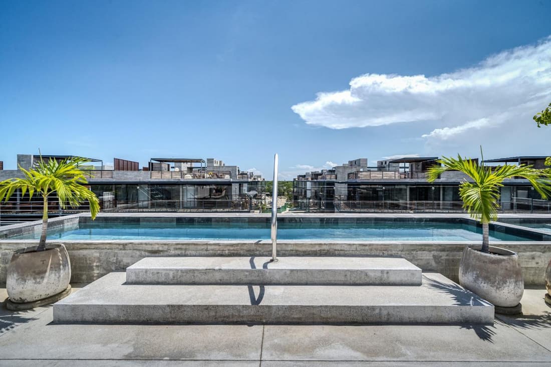 Waterworld 2BR on Cenote Pools and Gym Beach Club