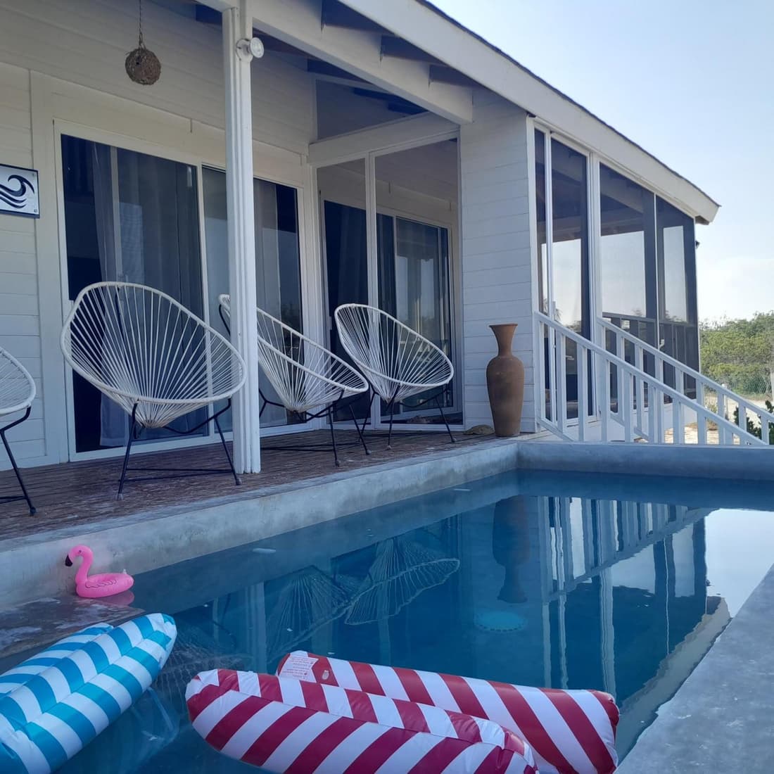 HOLBOX PUERTA DEL MAR Seaview house private plunge pool