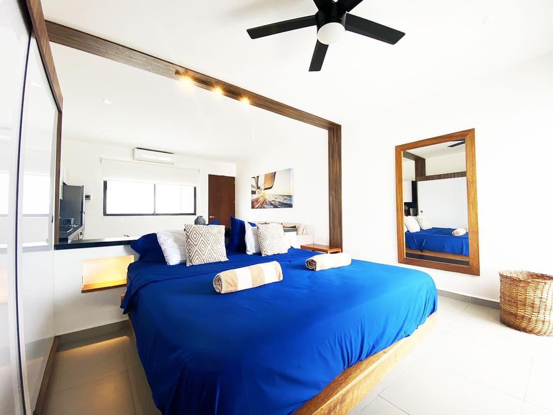 Estudio con rooftop cerca de la playa y 5ta av