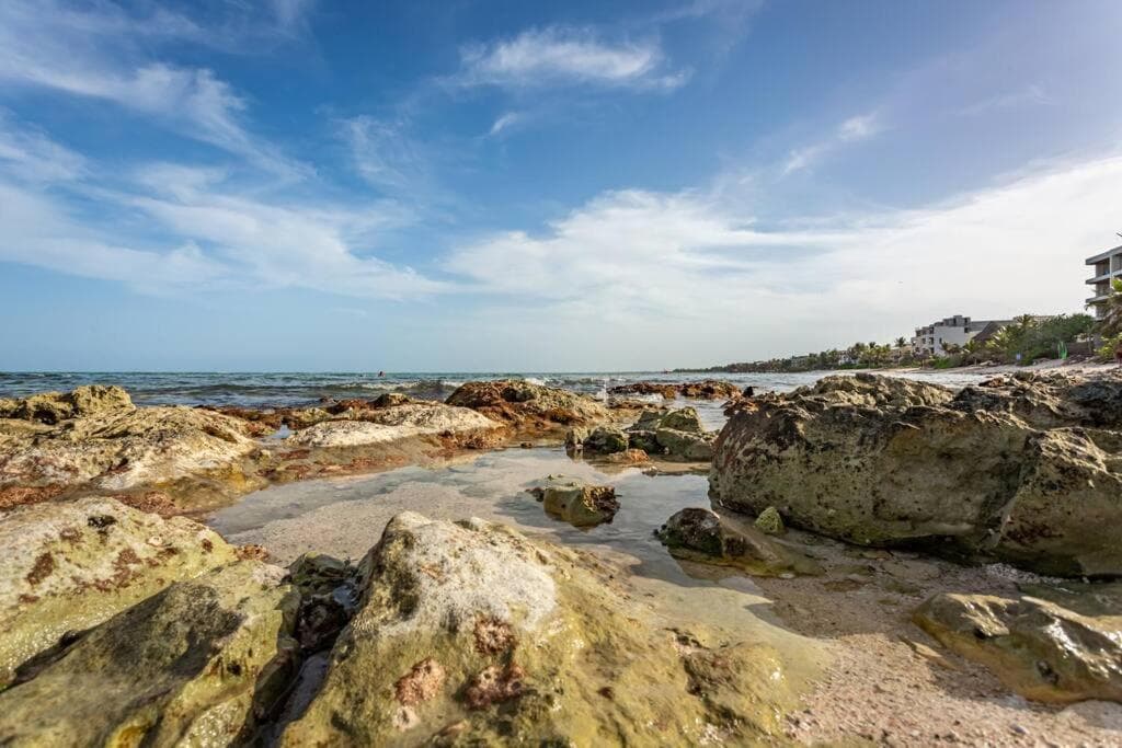 Luxury Beachfront Getaway Tankah Bay