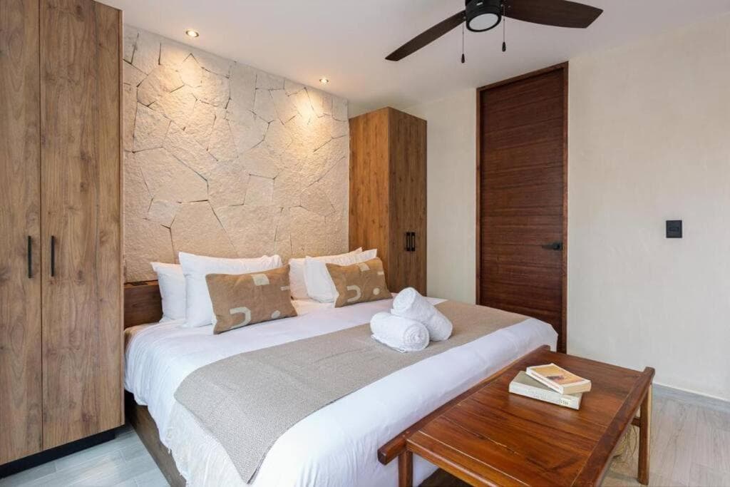 Cozy Apartament with a king size bed