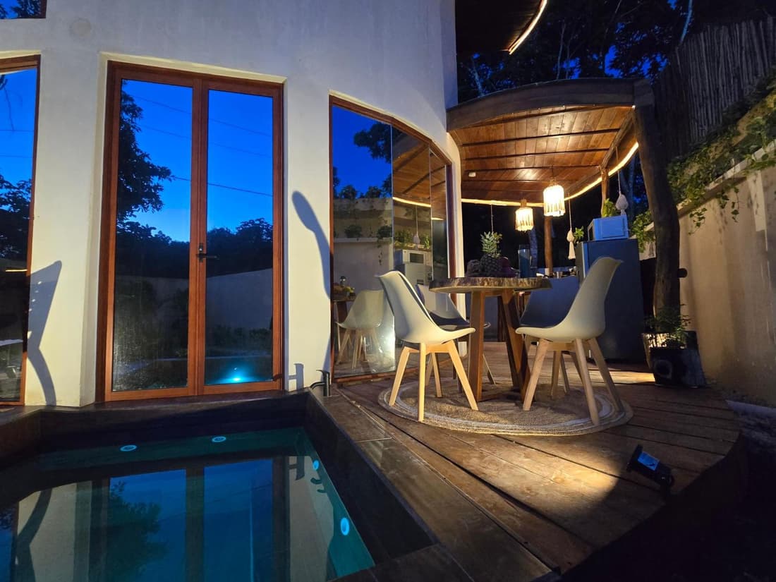 Villa con jacuzzi en Bacalar