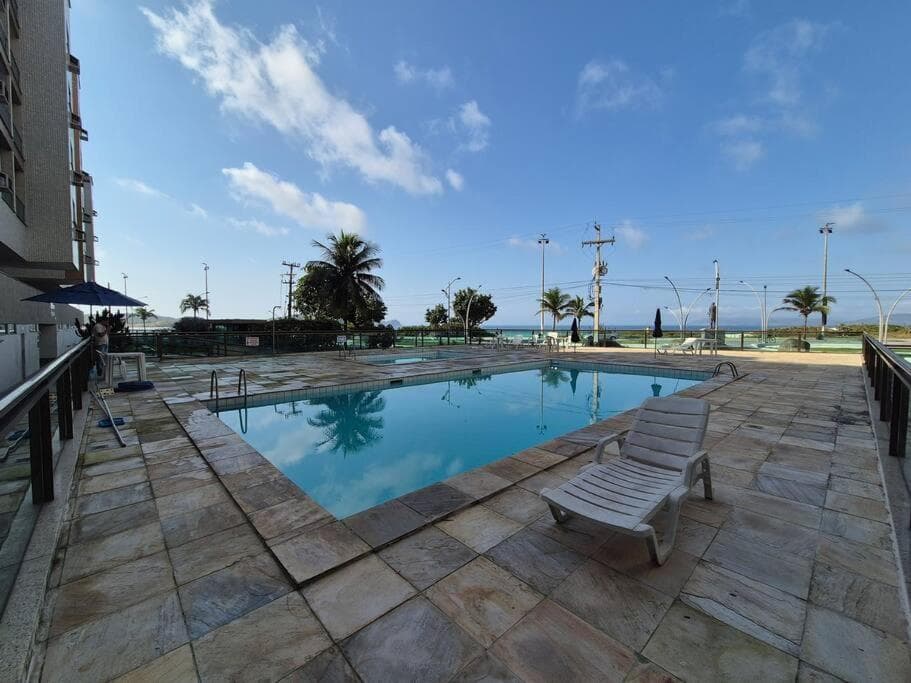 Ap Alecrim Praia do Forte Cabo Frio Pé na Areia3qt