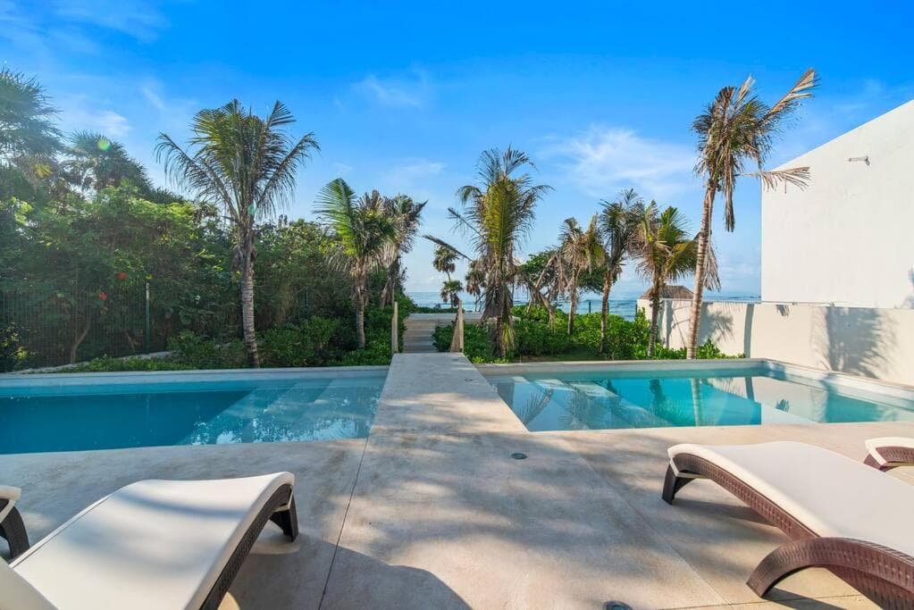 Akumal Amor Caribbean Sea View 2 Min Walk To Beach