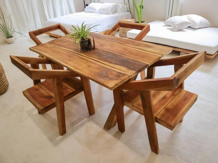 Cozy Tropical Suite for 1-4 Pp in Isla Mujeres