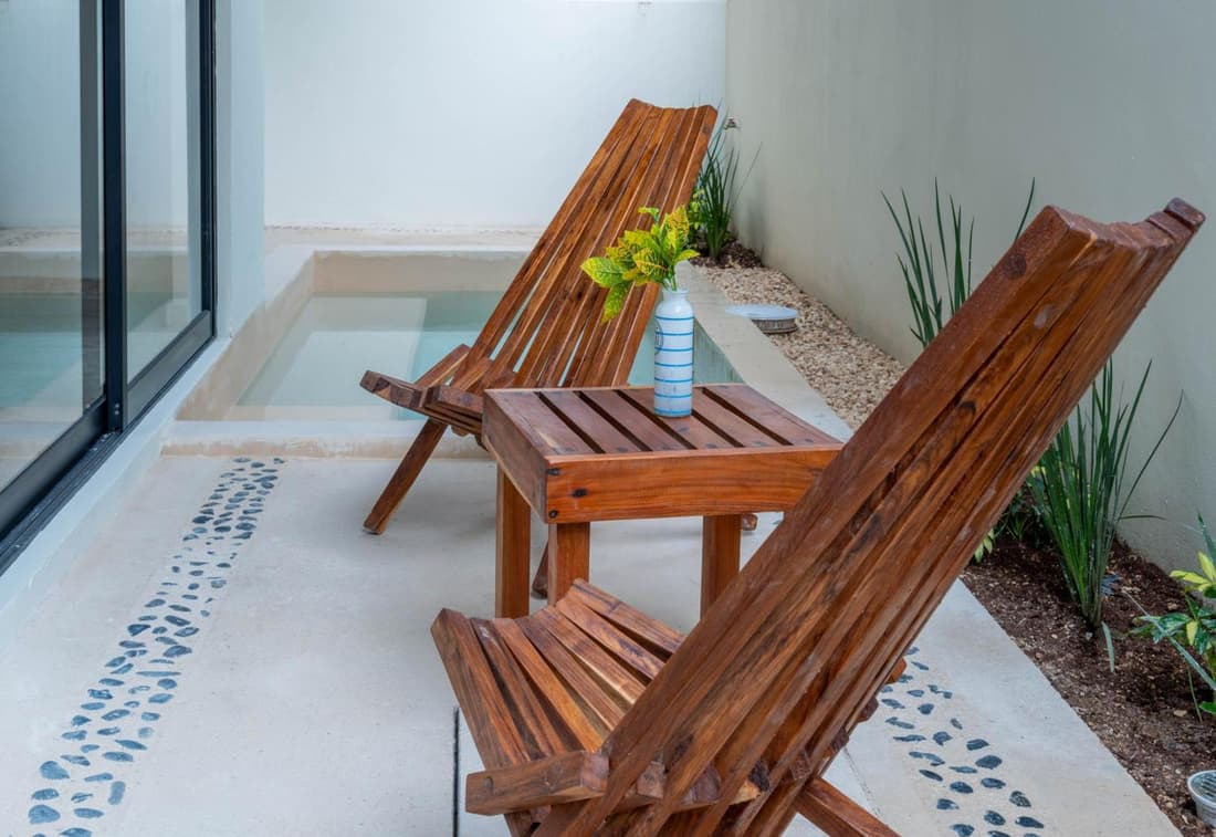 New luxury studio with plunge pool
