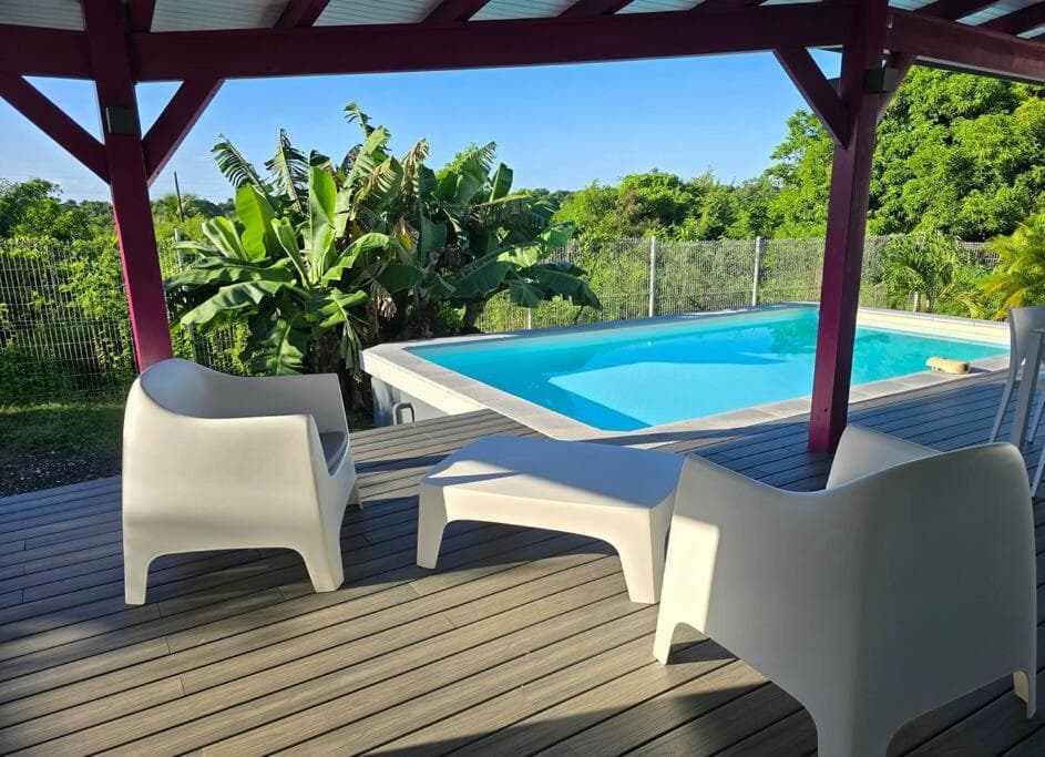 Secret Bungalow 3 étoiles - Piscine privée & plage à pied