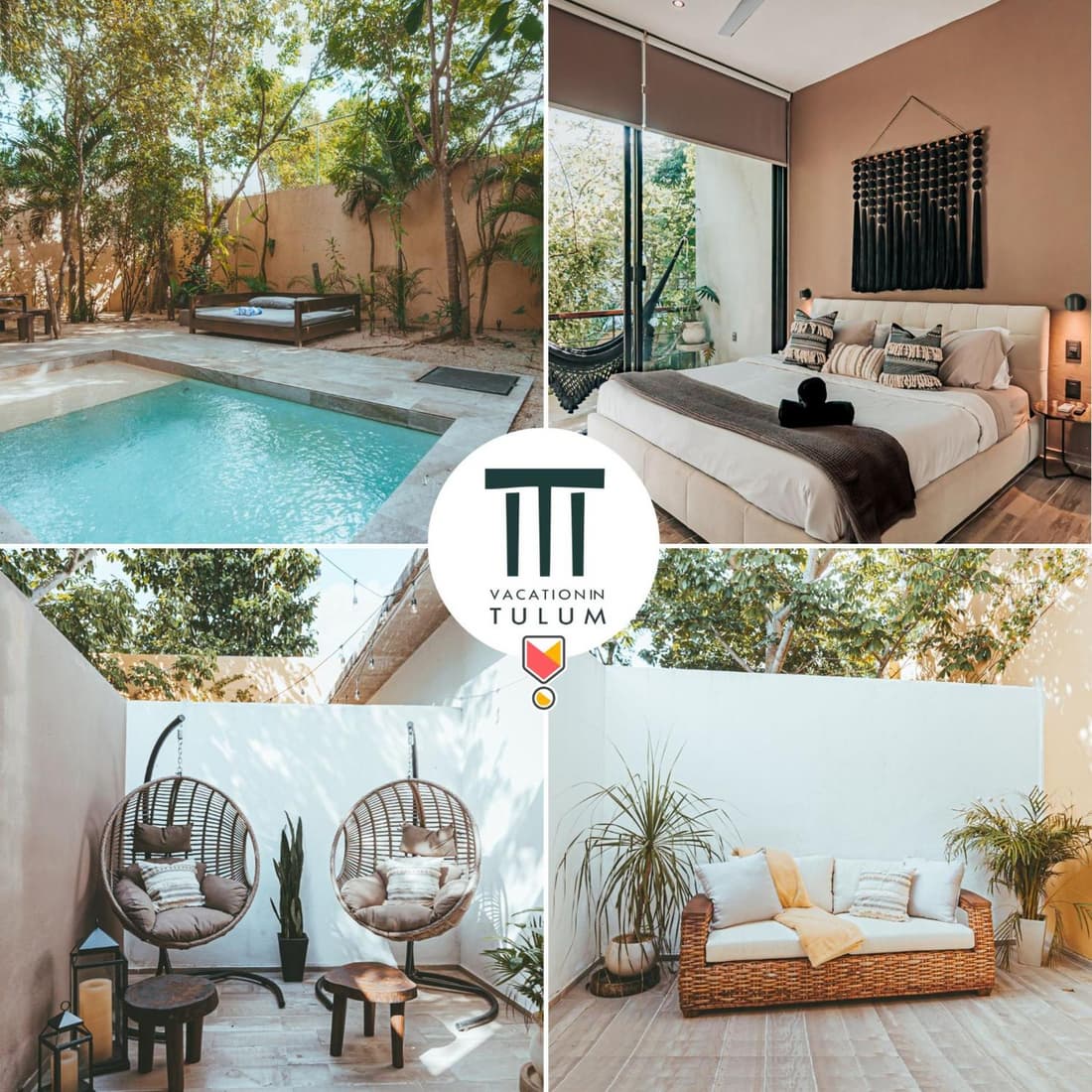 Serene 4BR Villa w Pool Hot Tub 1xFREE BREAKFAST