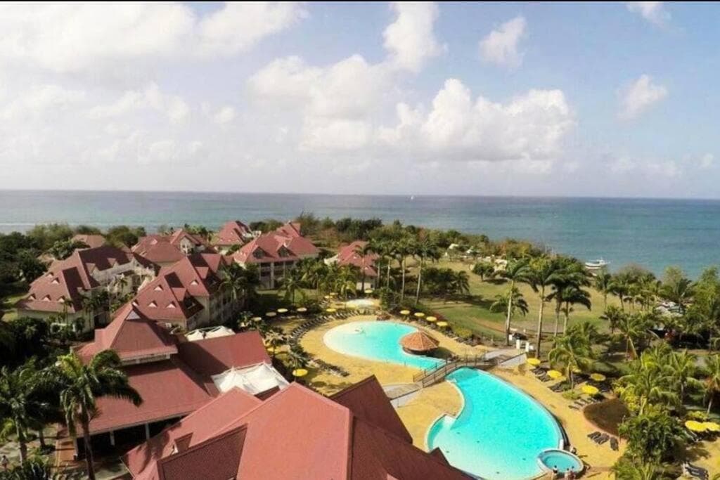 Studio 4 personnes piscine - Vue mer rocher du diamant