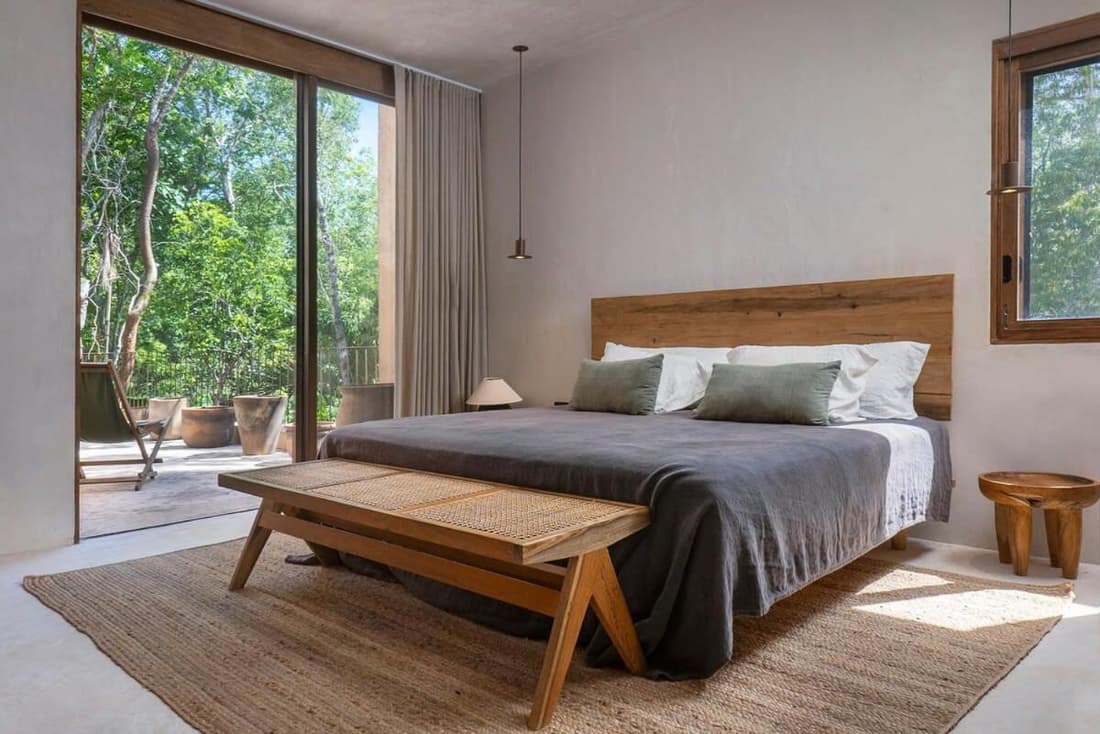 Boho 3BR Villa Organic Design Gated & Rooftop