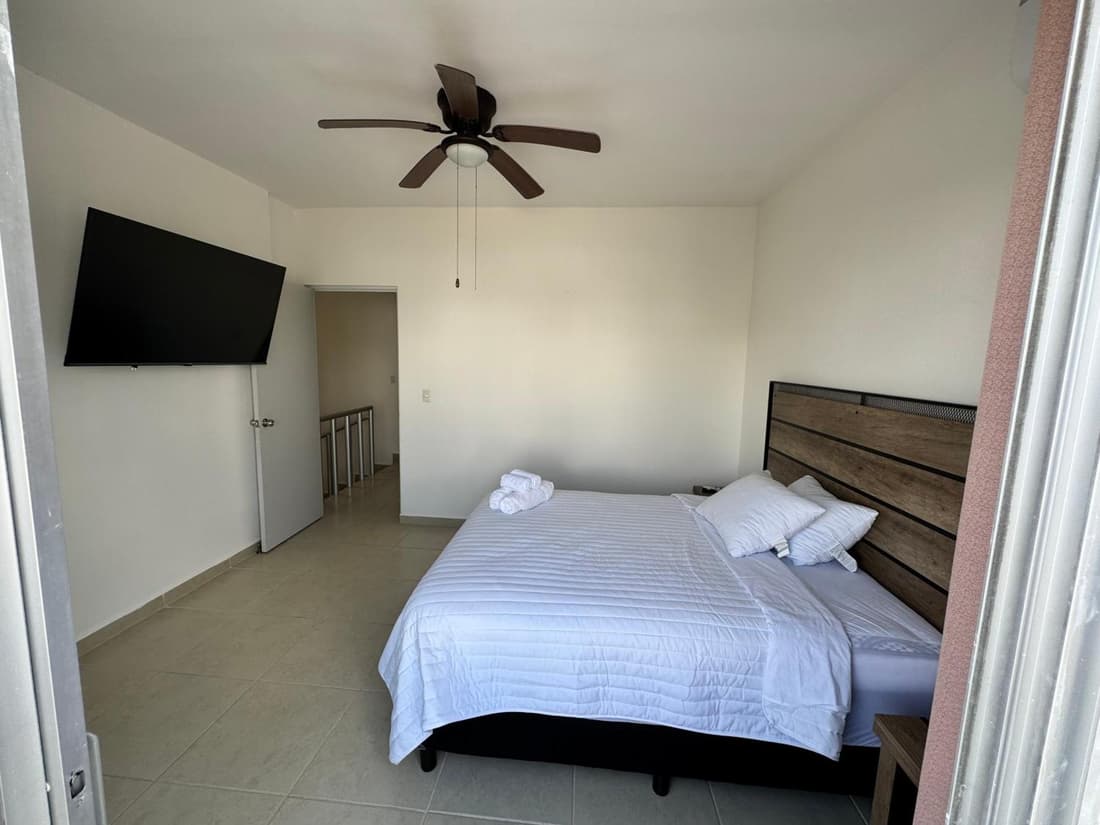 Hermosa y cómoda casa con alberca compartida en Puerto Morelos