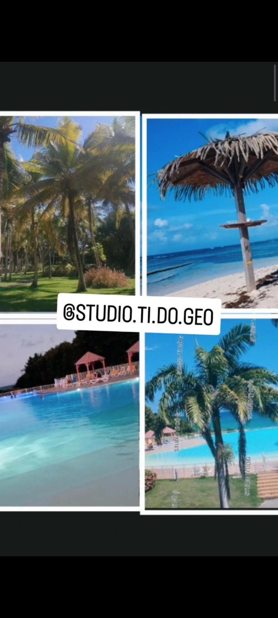 Studio Ti Dô Geo - Anse des Rochers à St François - Guadeloupe