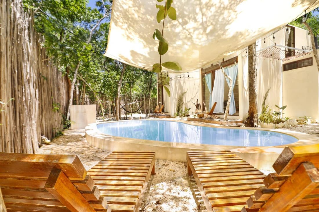 Loft Cabins in Cenotes Natural Park Tulum