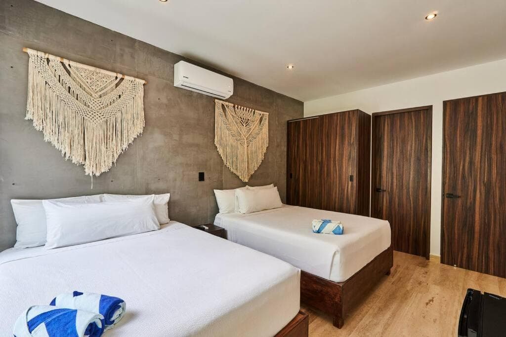 Tulum Escape – Stylish Pool, Gym & Parking