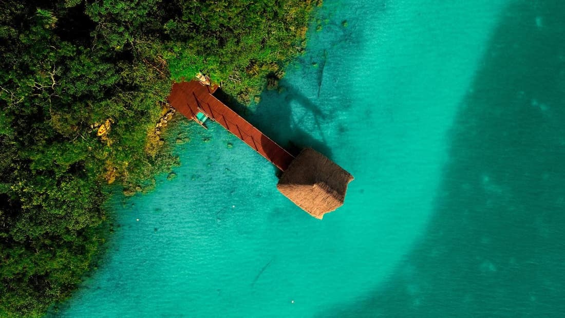 Bacalar Casa Relaxo frente a la Laguna con Muelle Privado
