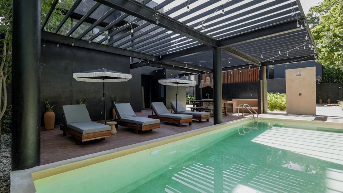 Aldea Zama 3BR House with Pool