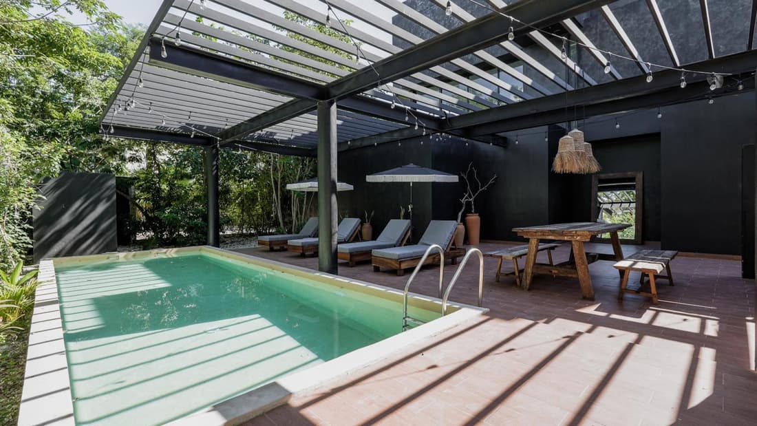 Aldea Zama 3BR House with Pool