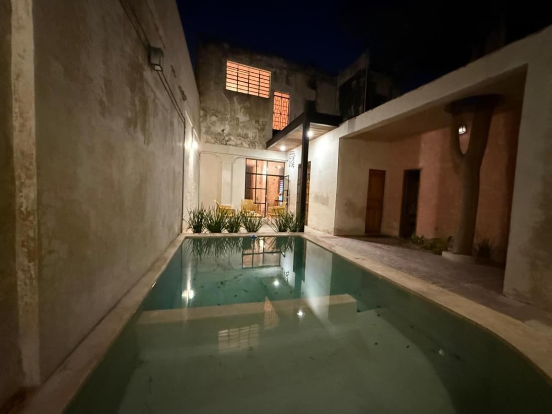 Casa para 17 personas con Piscina, Mérida Centro, Casa Nido Rosa