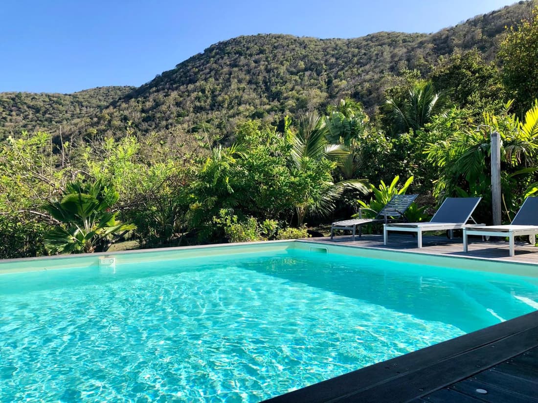Villa Bambou, vue mer, panorama sur la baie des Saintes