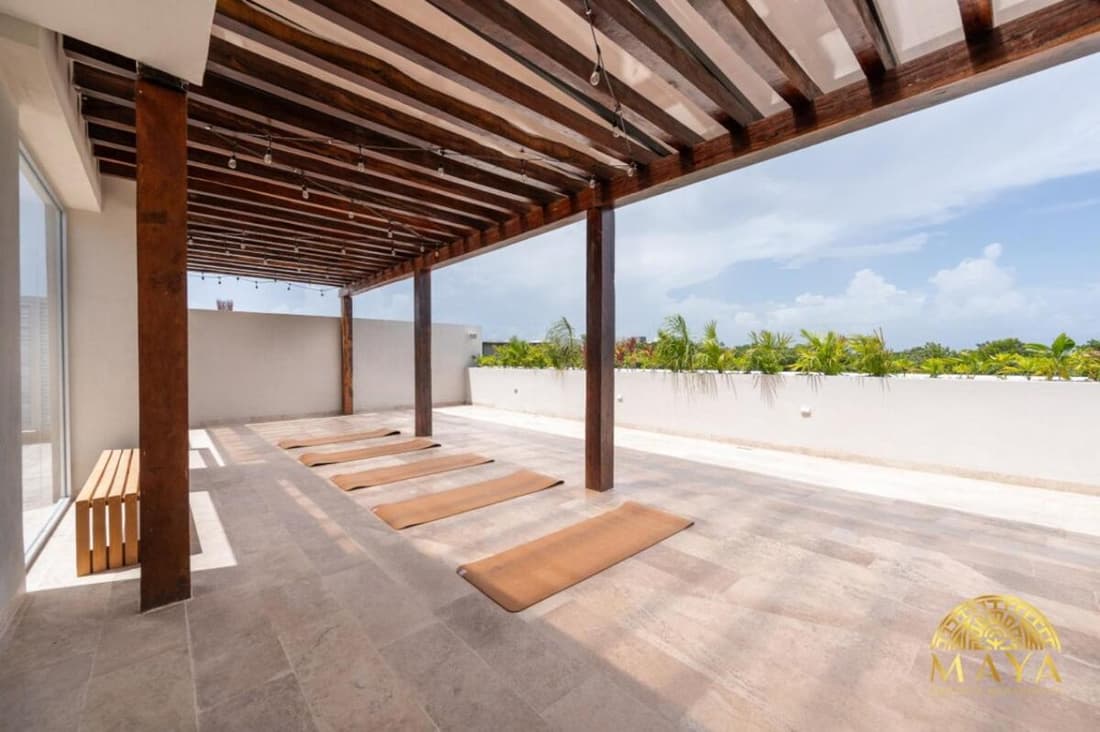 NHOA 205B Lux 1BR Condo Pool View in Aldea Zama
