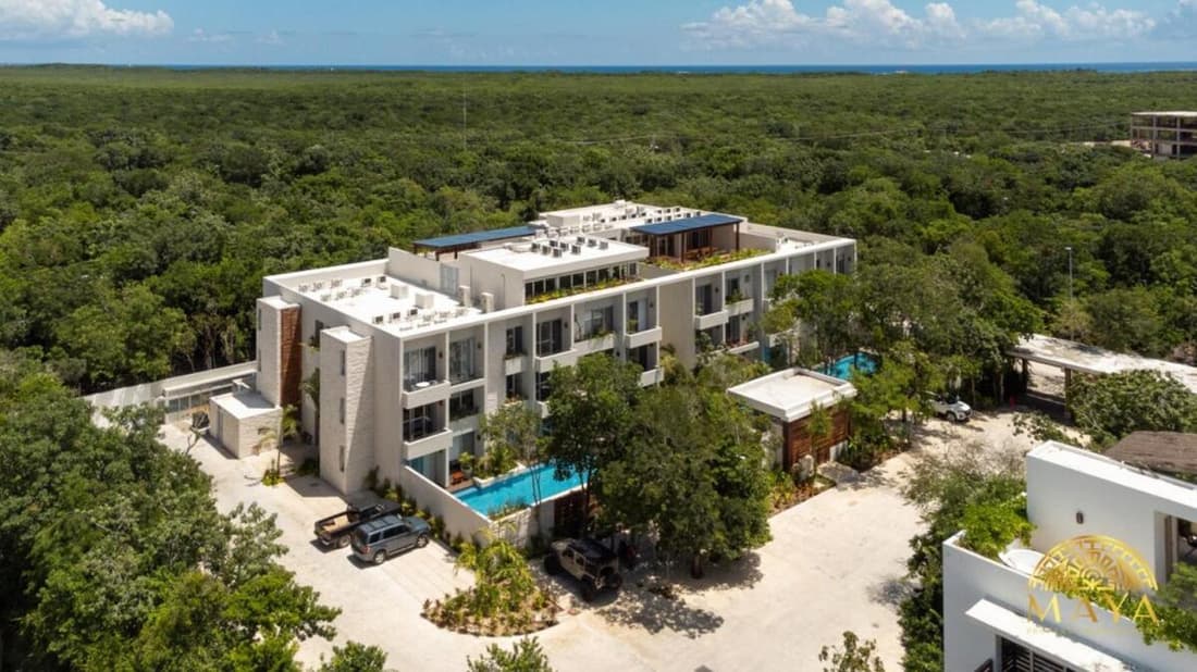 NHOA 303C Lux 1BR Condo Pool View in Aldea Zama