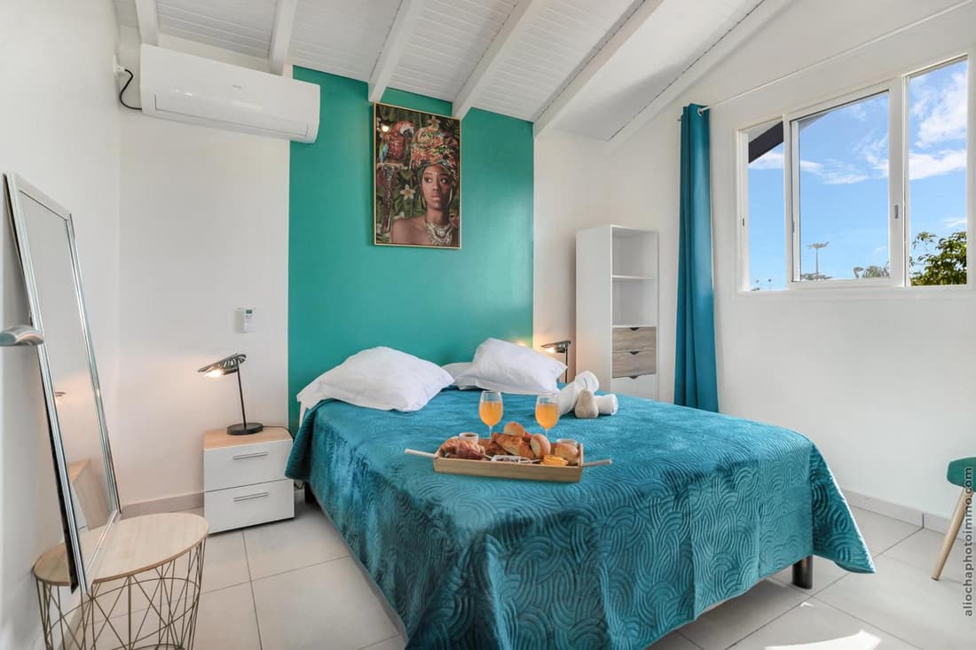 Villa Gosier T3- Vue Nature - Romantique
