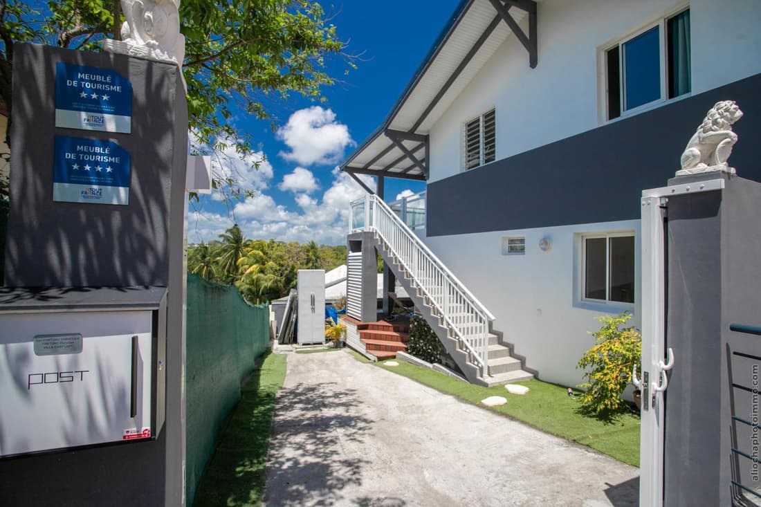 Villa Gosier T3- Vue Nature - Romantique