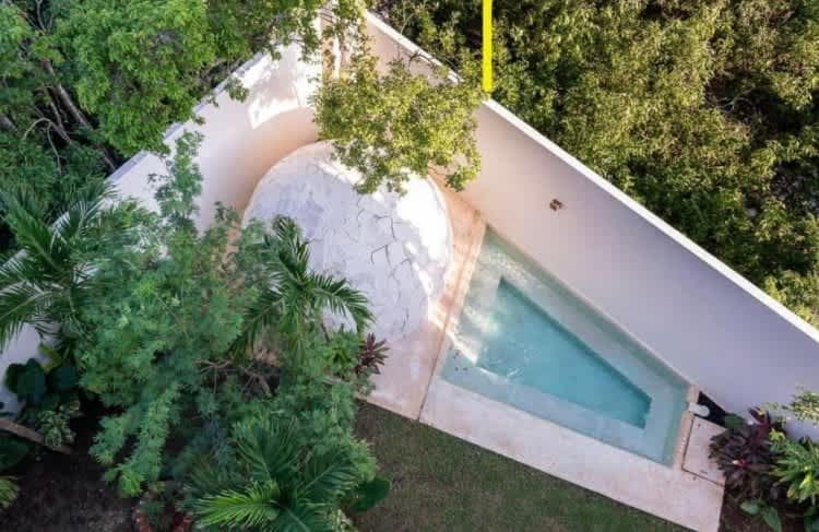Tulum private jungle cool pool 500 mbps Wi-Fi 3 Bikes King Bed