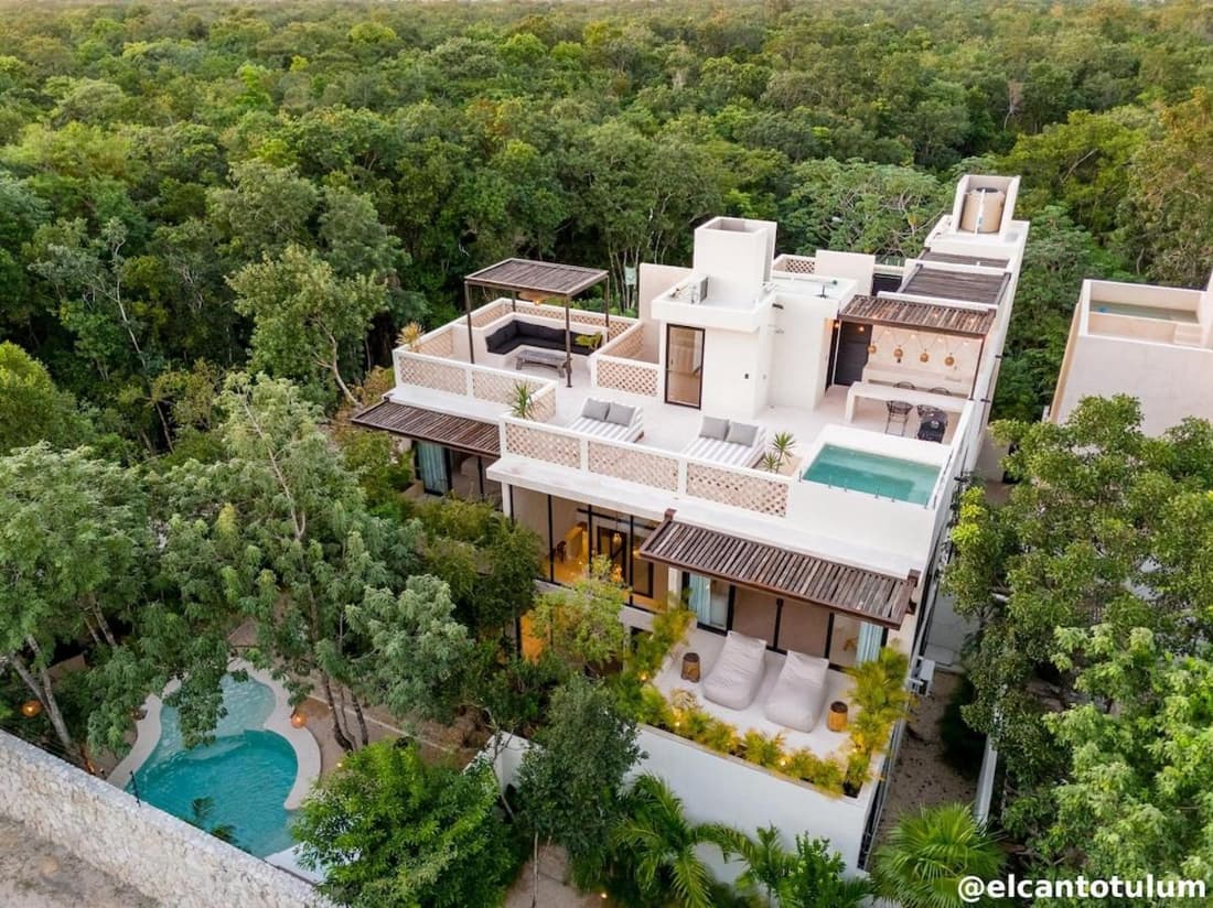 Villa El Canto, Luxury 7 Bed Jungle Villa Rooftop View