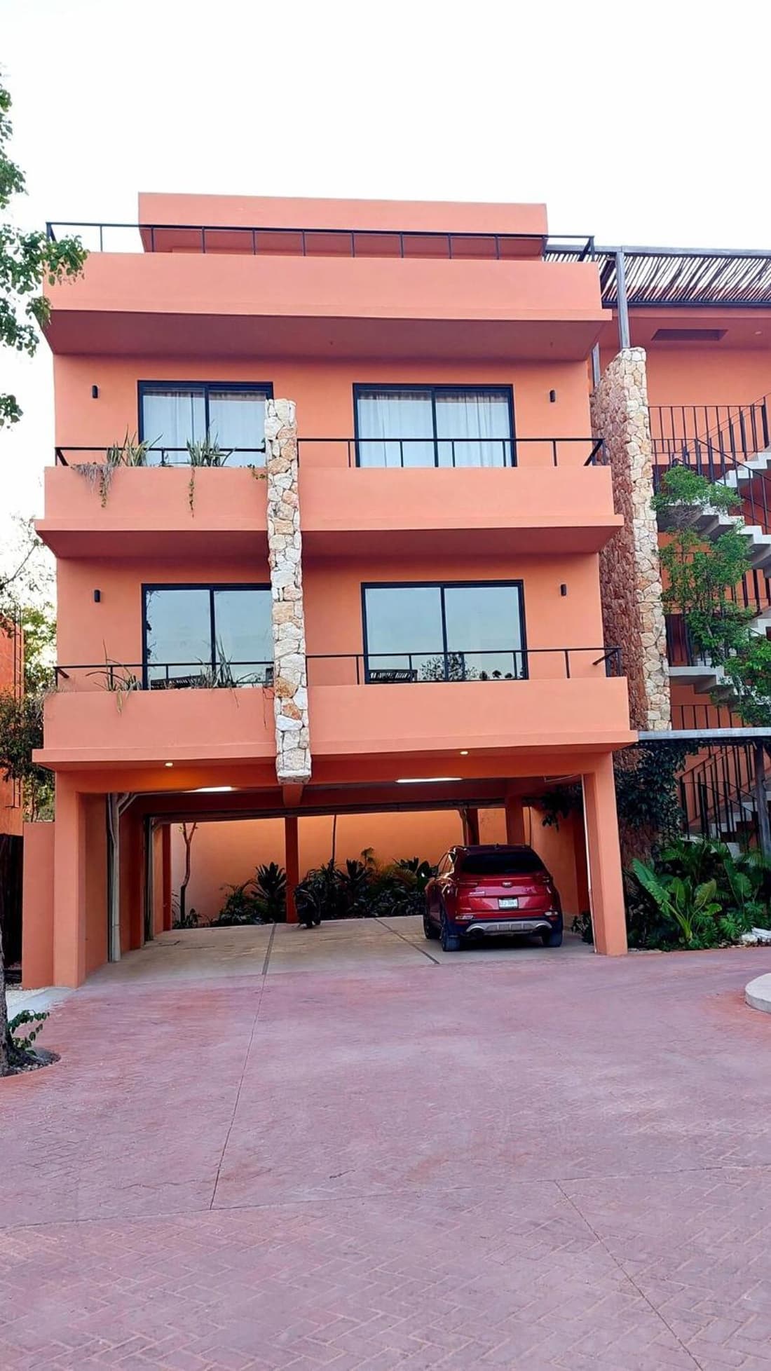 Luxury apartment in Tulum, with security