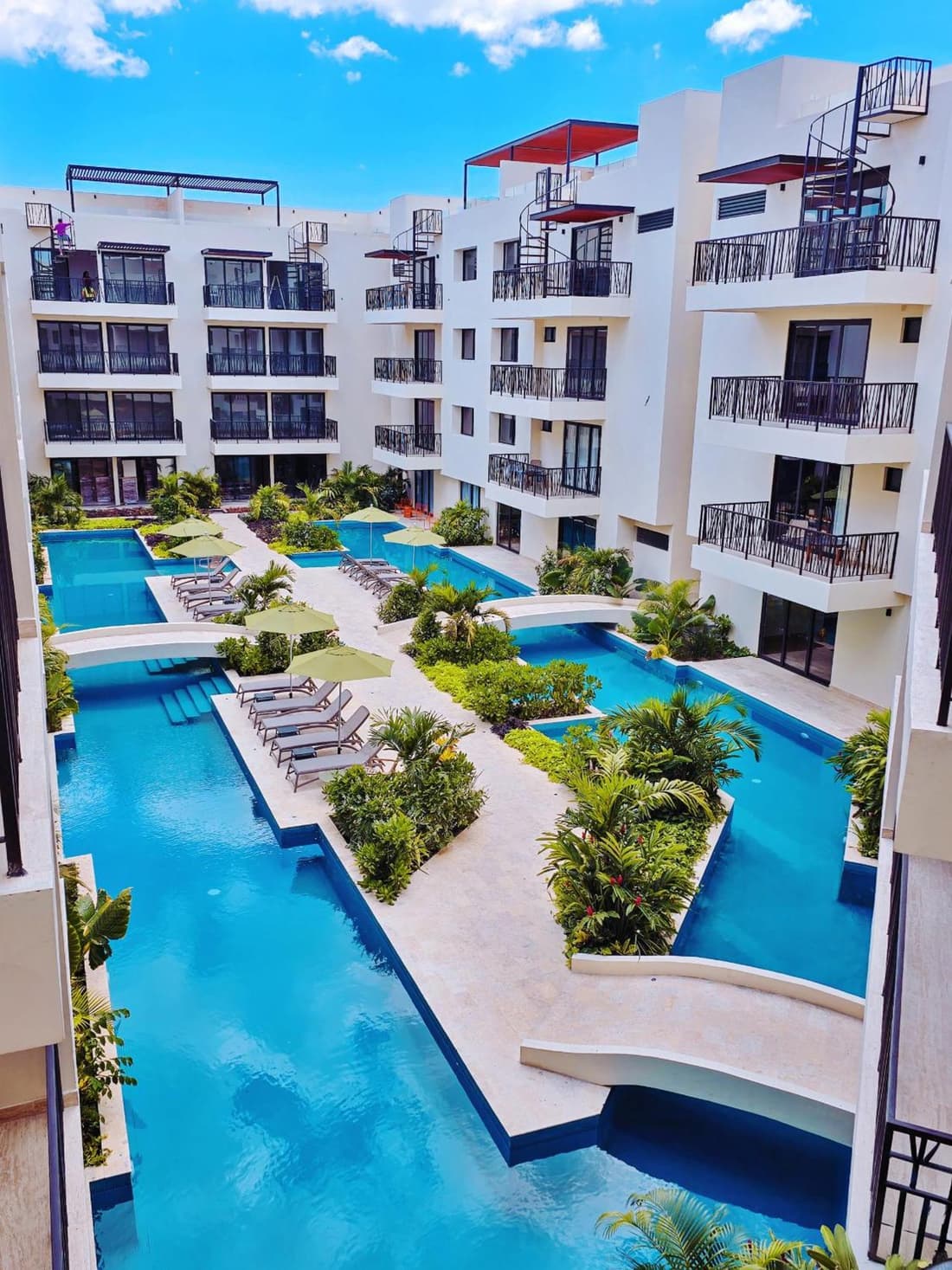 1 BedRoom with King Bed and Balcony with Amenities View
