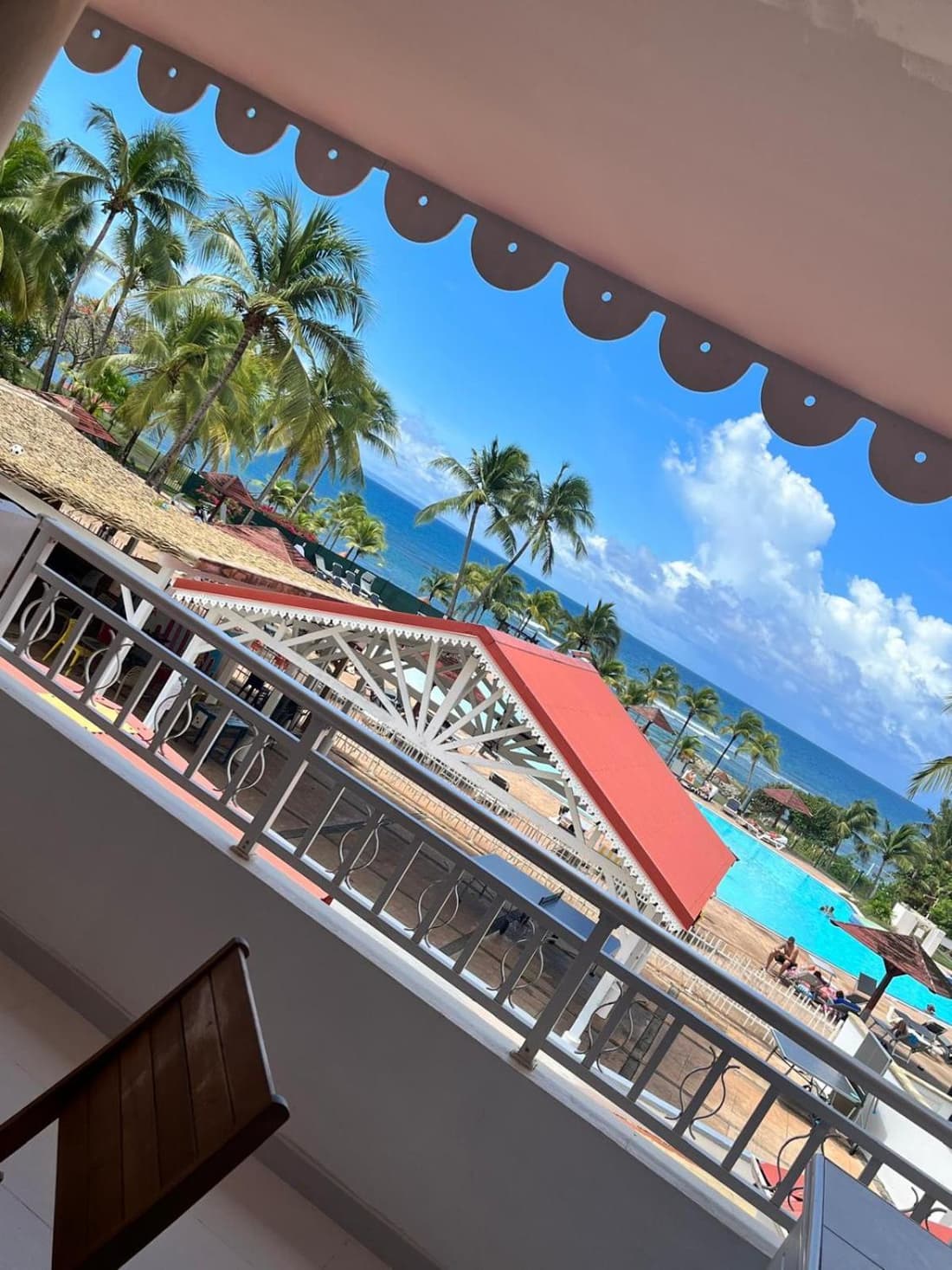 Appartement Rénové avec accès piscine Superbe VUE MER Village de vacances de Sainte-Anne Guadeloupe OCEAN LILI's EYES