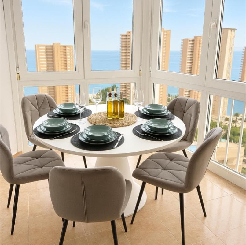 Apartamento a Estrenar con Vistas a la Playa de Levante con Plaza de Garaje
