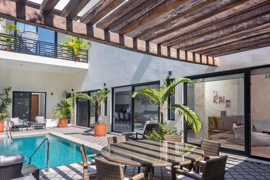 Aesthetic luxury villa in prestige zone Aldea Zama