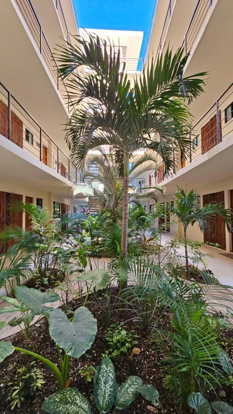 Loft apartment in a private condominium