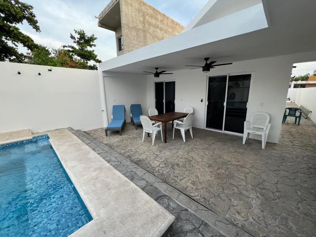 Casa Azul is a tropical oasis