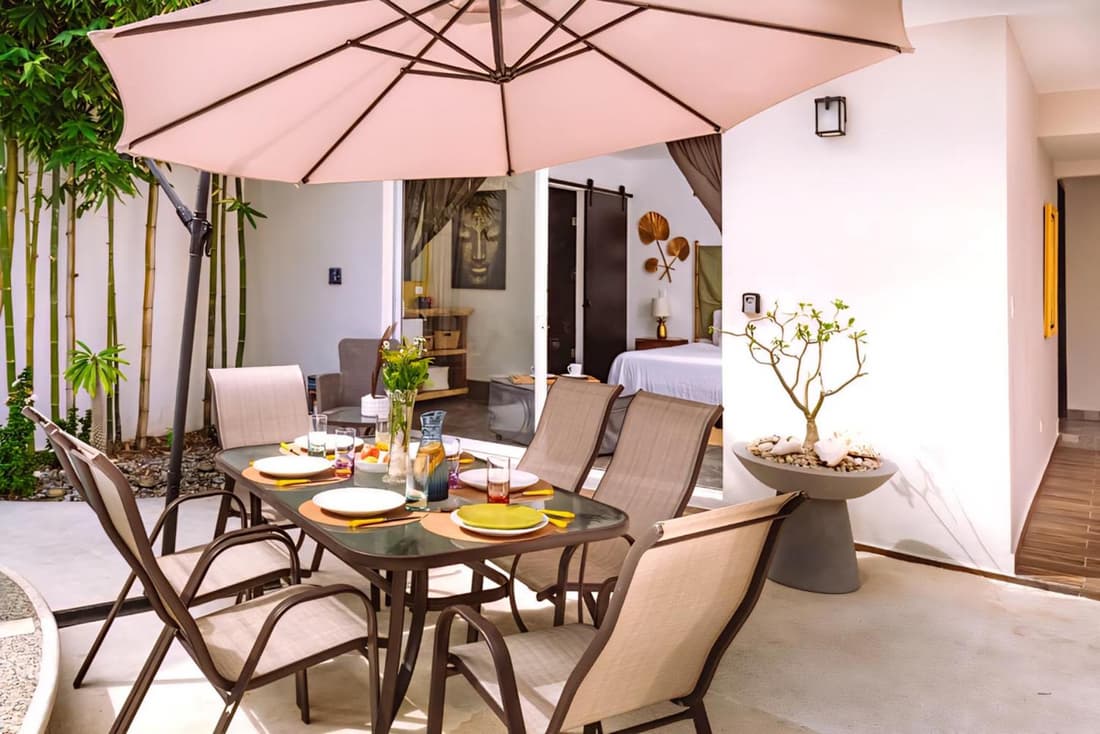 Villa Kiin con piscina privada a 300 metros del mar