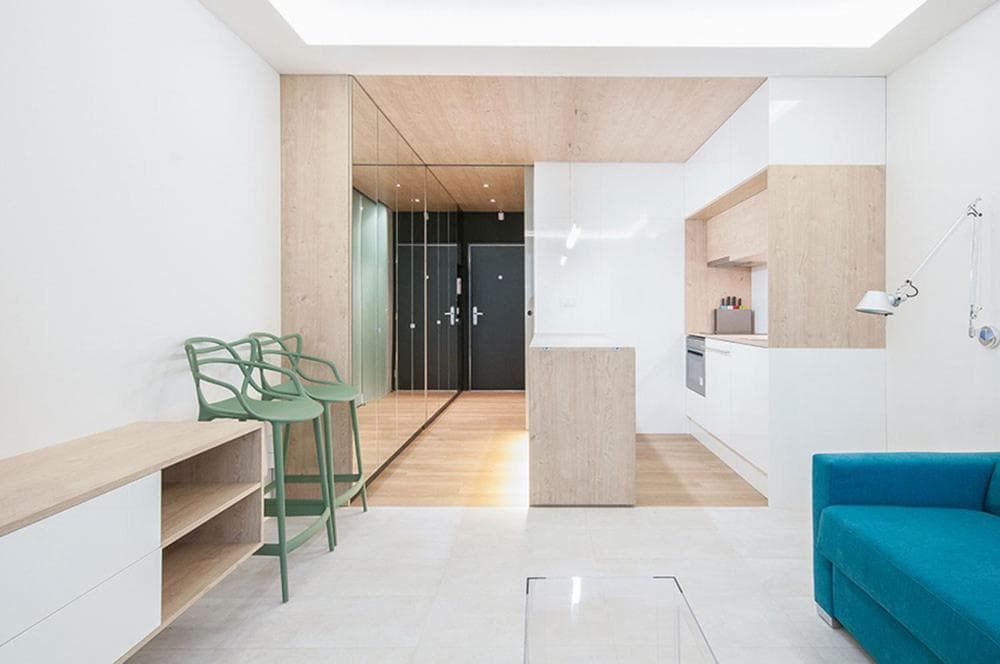 White apartment