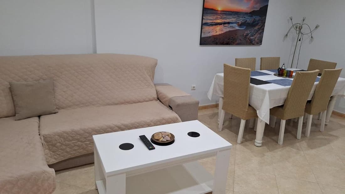 Sea views 2BR Apt in Benidorm Levante Beach