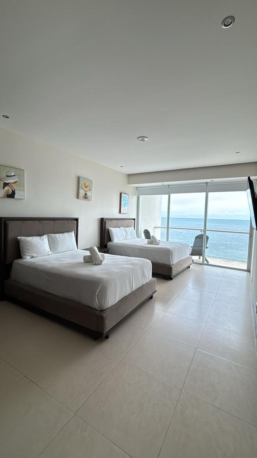Espectacular departamento frente al mar