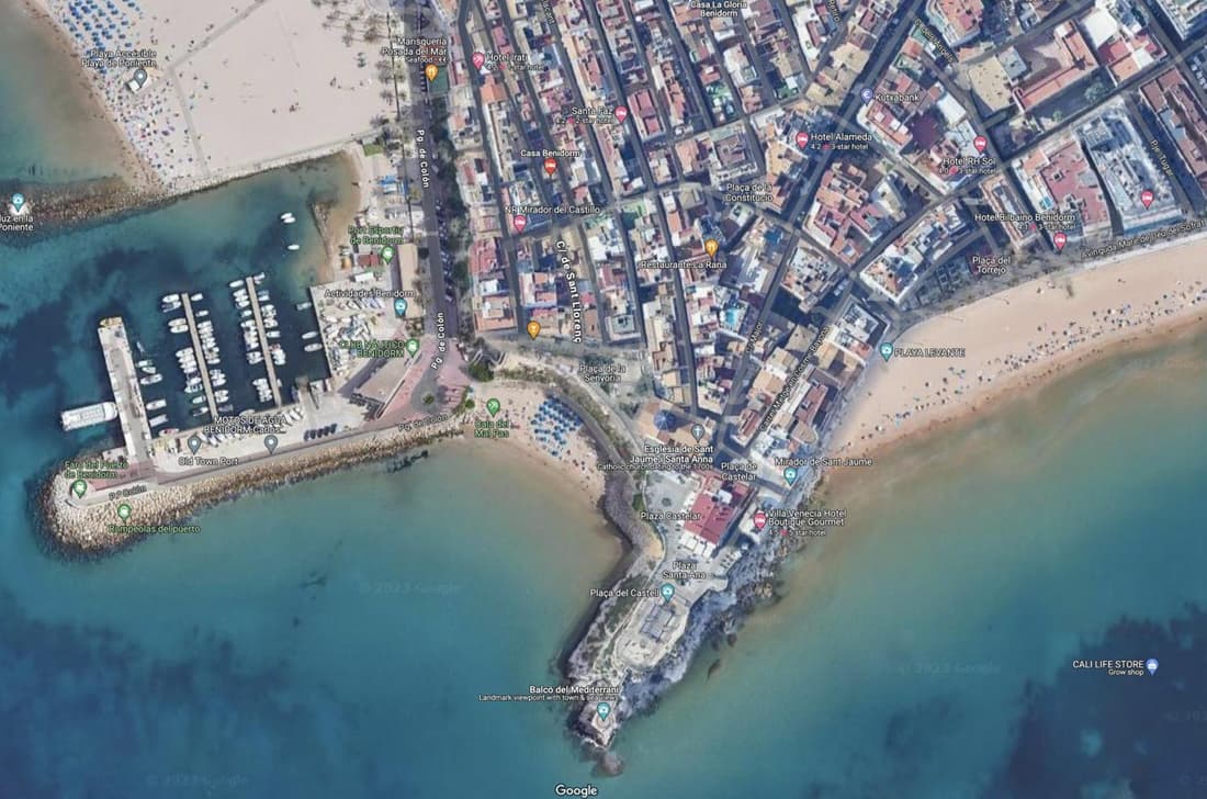 Casa Coral in the old Town of Benidorm