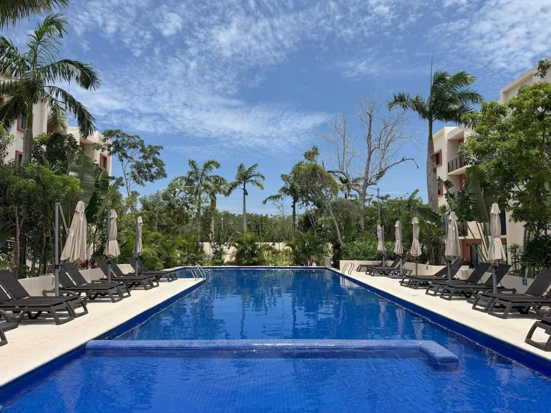 OMBU Apartment New, equipped, 2 bedrooms, 2 bathrooms, pool