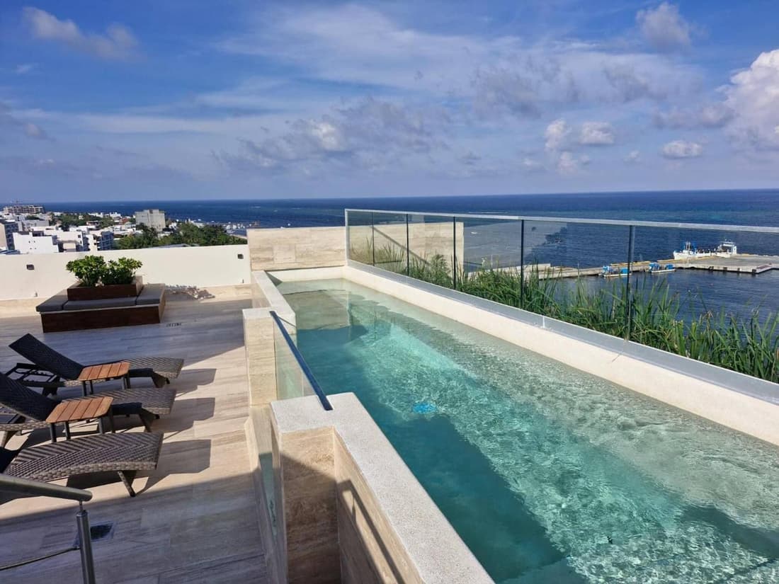 Beatiful Loft in Puerto Morelos Beach Front 9-4