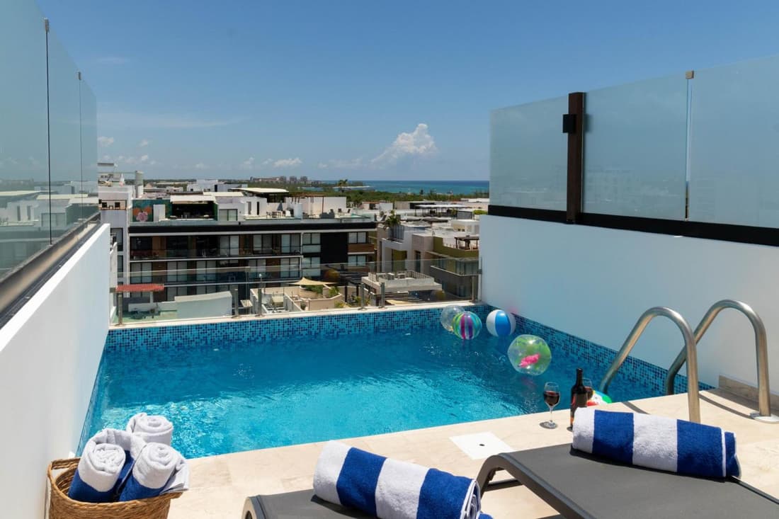 Luxury Penthouse with Ocean Views and Private Pool
