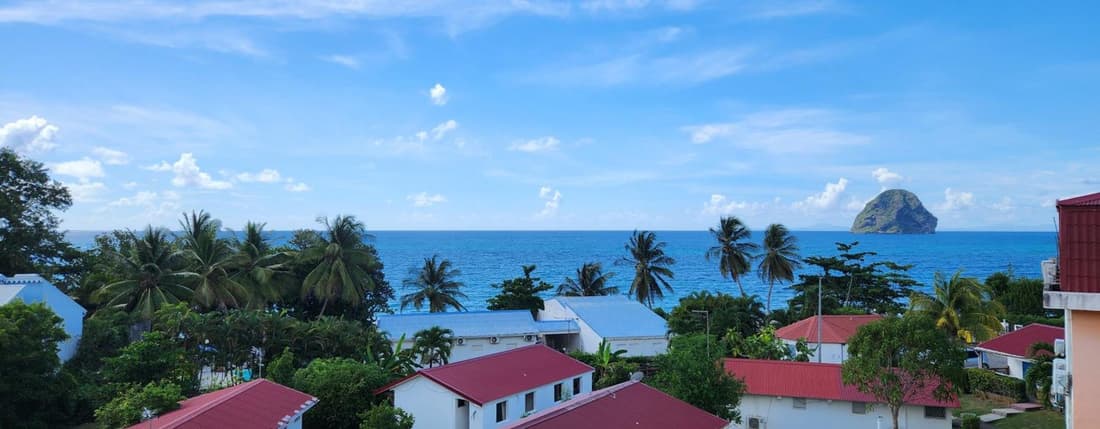 20M de la plage Beau Studio au Village du Diamant Vue Mer