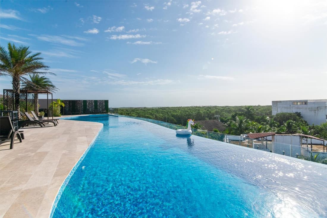 Vibra Bonito - Boho Chic Studio with Rooftop & Infinite Pool