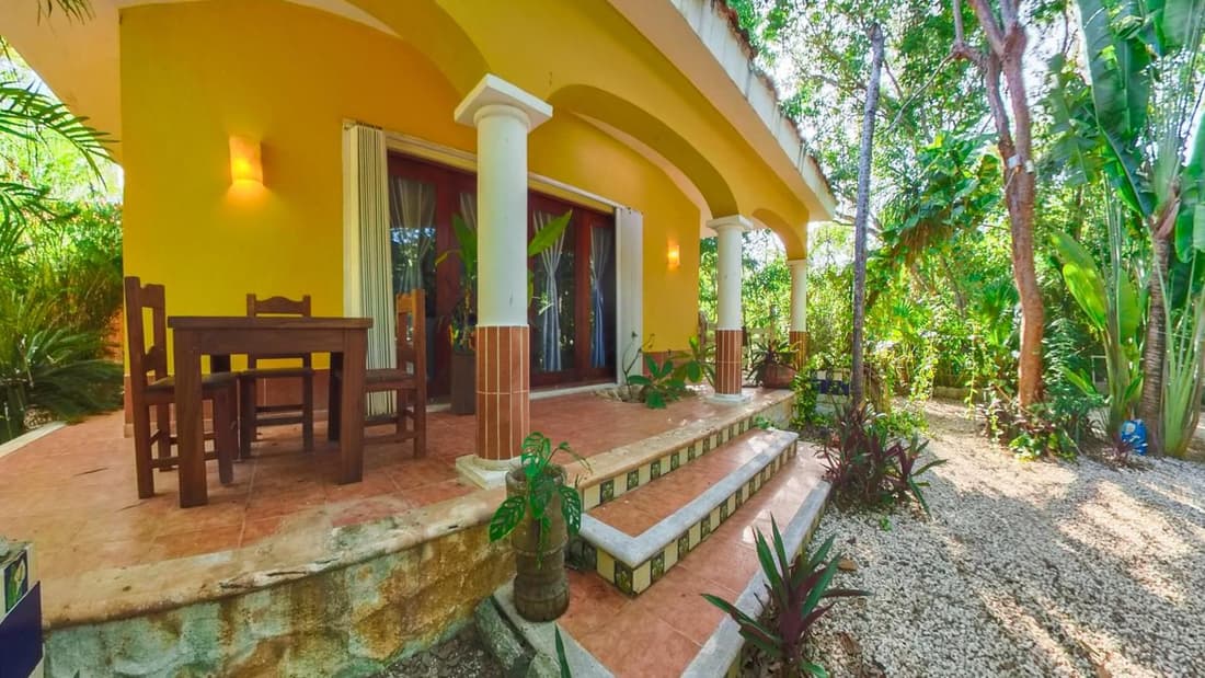 Villa con piscina y acceso a laguna Yalku, Akumal